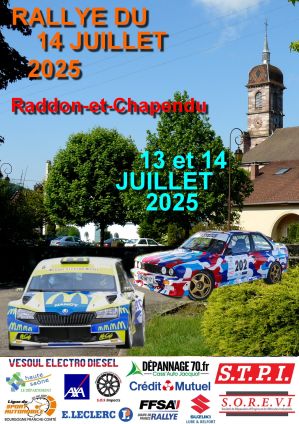 Rallye du 14 juillet 2025