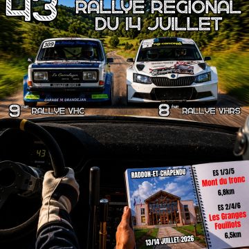Rallye du 14 juillet 2026